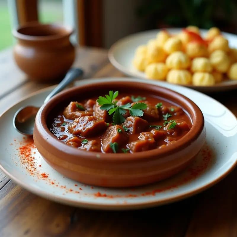 Goulash de Res con Pimentón y Ñoquis de Coliflor: Receta Húngara Keto y Sin Harina