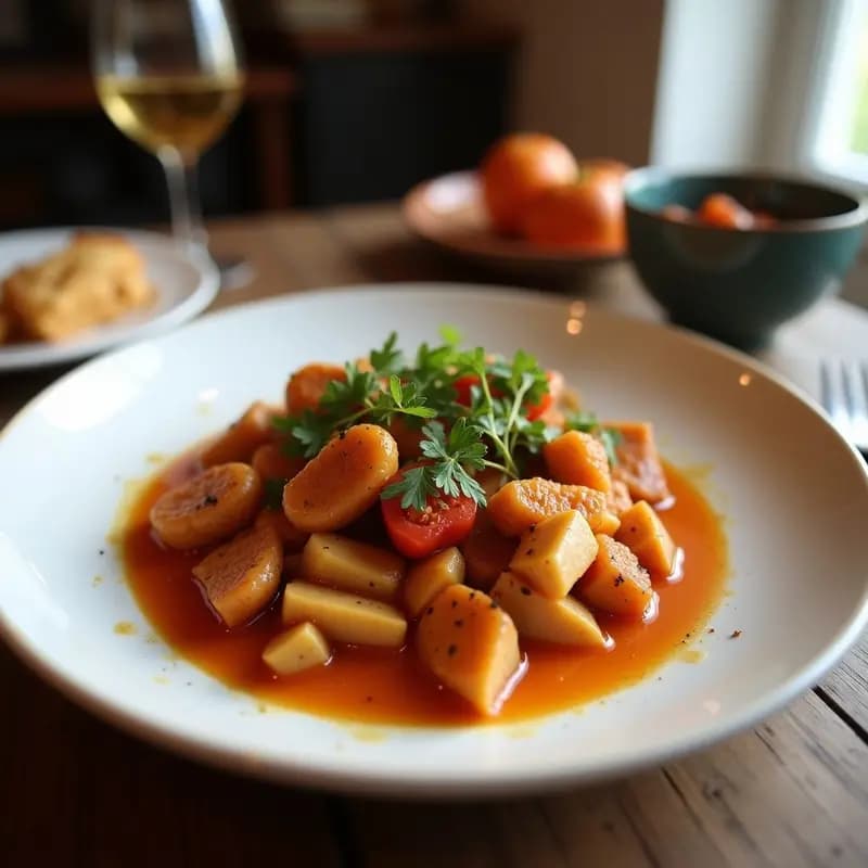 Goulash de Ternera con Ñame y Pimentón Ahumado: Estofado Húngaro Keto y Rico en Hierro