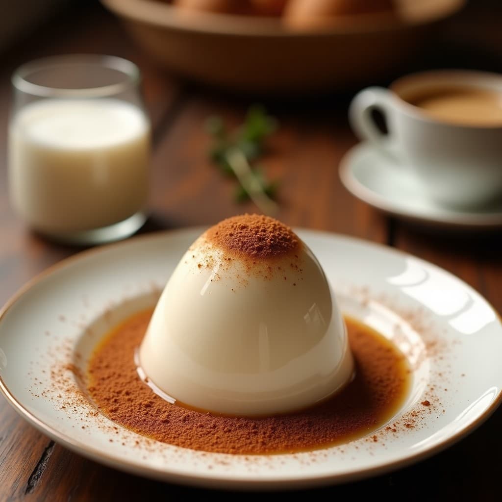 Granita de Café con Leche de Coco y Esencia de Vainilla: Postre Italiano Keto y Sin Lácteos