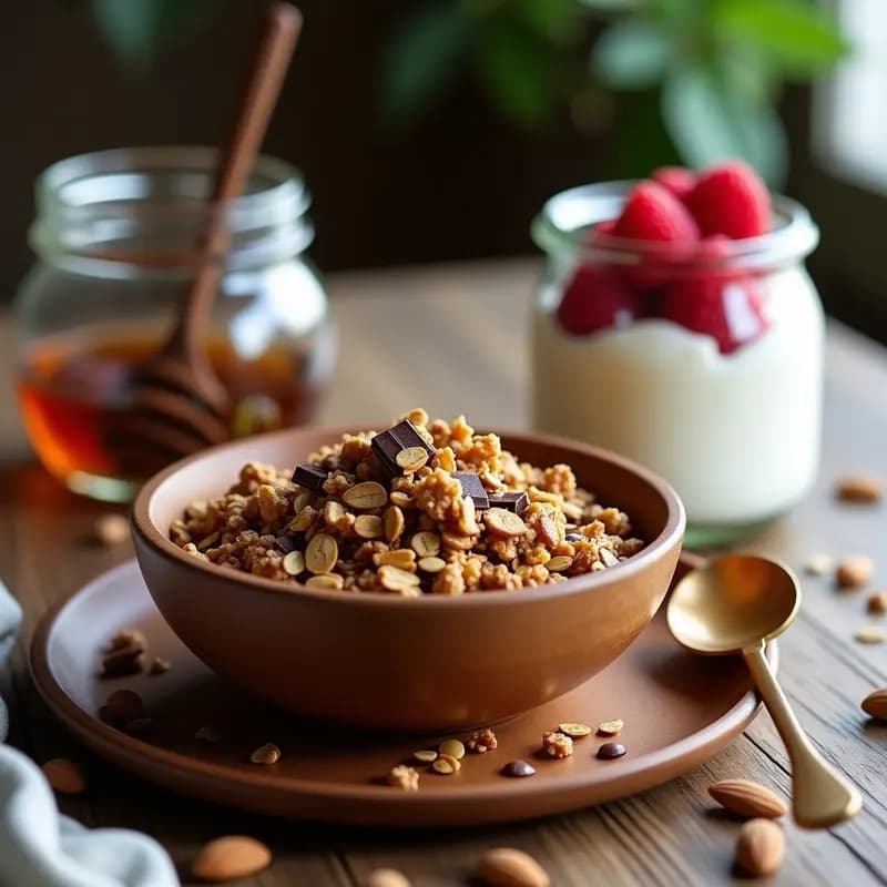 Granola de Insectos con Chocolate 100%: Desayuno Mexicano Alto en Proteína y Omega-3