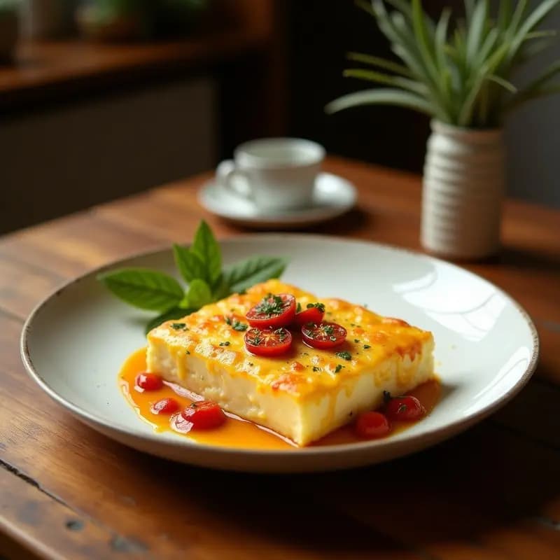 Gratin de Coliflor y Queso de Cúrcuma: Receta Keto Sin Lácteos al Horno
