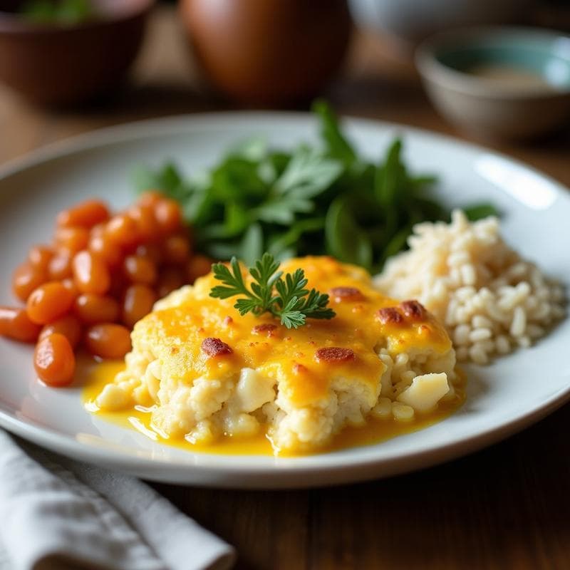 Gratinado de Coliflor y Queso Vegan de Anacardos: Receta en Airfryer Sin Lácteos