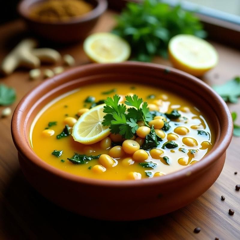 Guiso de Frijoles Mung con Jengibre y Limón: Receta India Detox y Digestimulante
