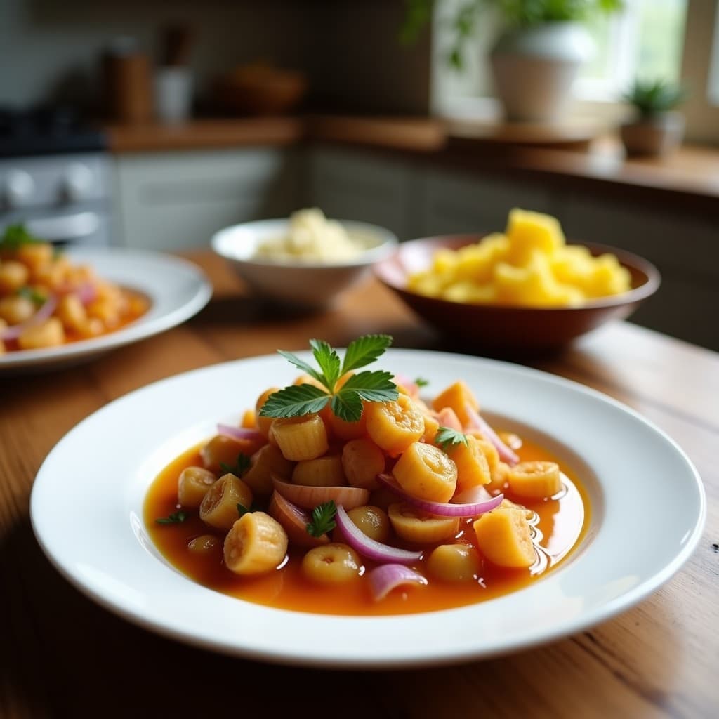 Guiso de Jackfruit y Cacao: Receta Mexicana Vegana con Toque a Mole