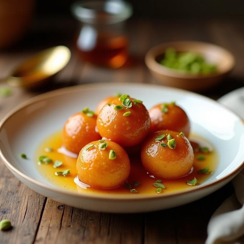 Gulab Jamun de Avena y Dátiles: Postre Indio Sin Azúcar y Vegano en 20 Minutos