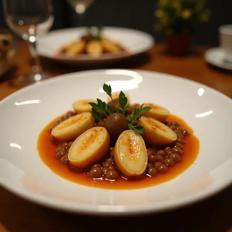 Gurullos con Conejo y Caracoles: Plato típico Canario de Semana Santa