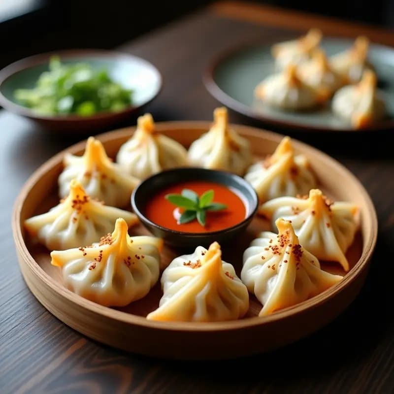 Gyoza Japonesas de Camarón y Jengibre: Aperitivo al Vapor con Salsa Ponzu