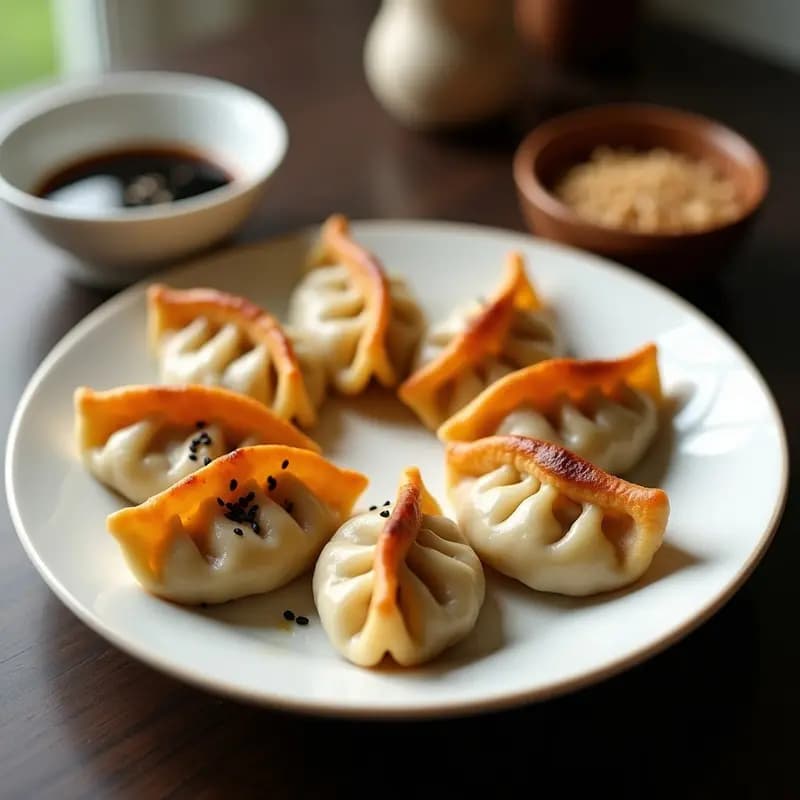 Gyoza de Cerdo y Repollo Salteado: Receta Japonesa para Congelar y Freír