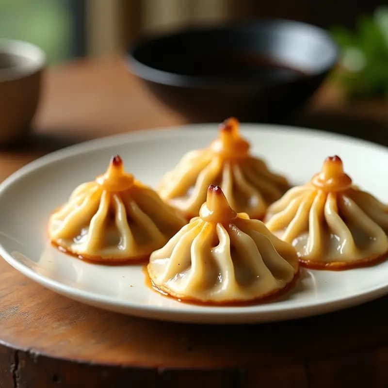Gyoza Japonesa de Cerdo y Repollo: Receta en Sartén Crujiente por Debajo