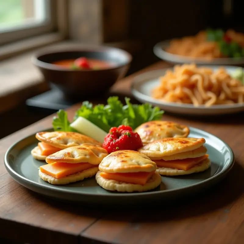 Gyoza de Col Rizada y Tofu con Salsa Ponzu: Empanadillas Japonesas Sin Gluten