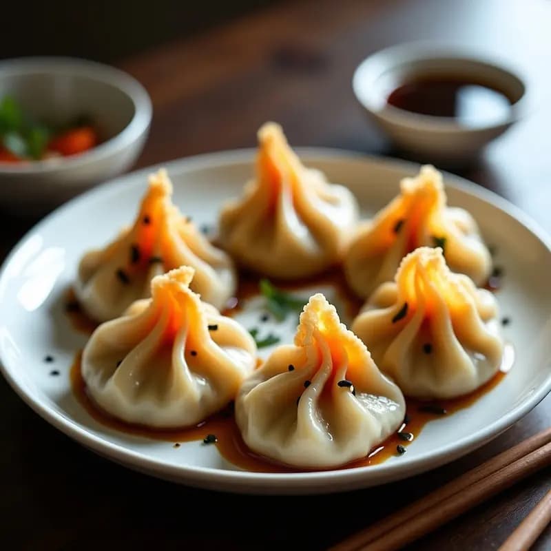 Gyoza Japoneses de Coliflor y Zanahoria: Empanadillas al Vapor Veganas y Crudiveganas