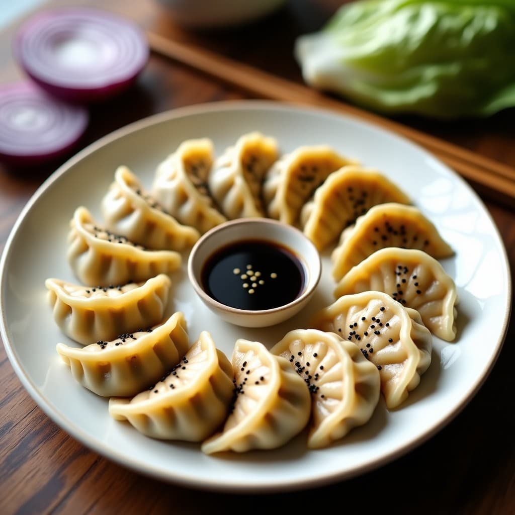 Gyoza de Jackfruit y Shitake al Vapor: Receta Vegana Japonesa con Umami Explosivo