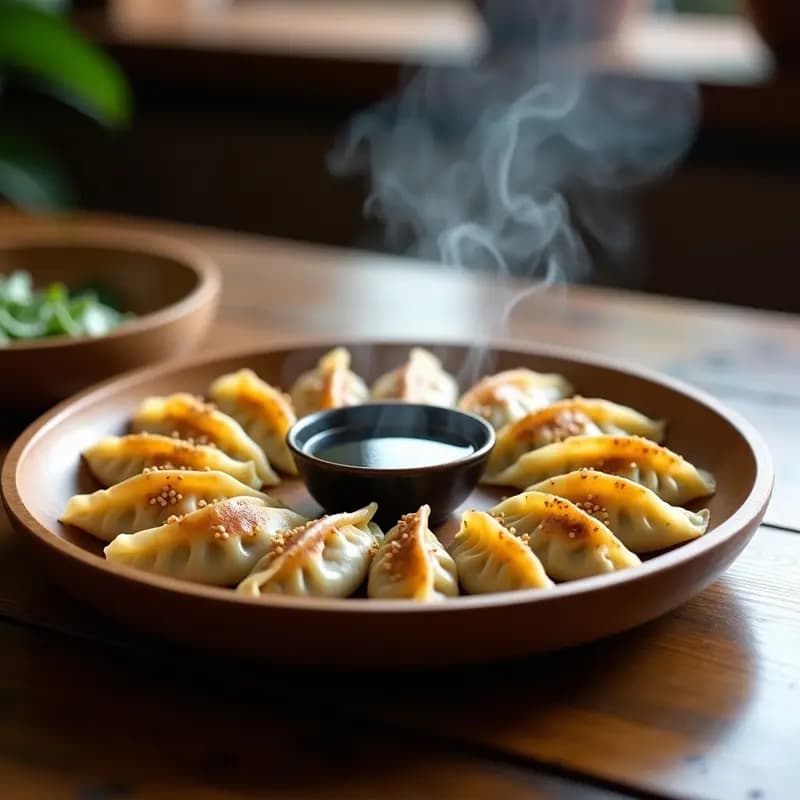 Gyoza Japonesas de Col y Hongos Shitake: Receta al Vapor Sin Carne y Keto