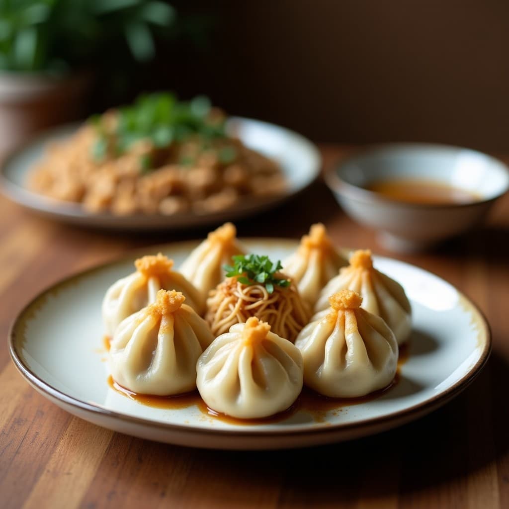 Gyoza de Champiñones Portobello y Tofu: Receta Japonesa Keto en Sartén Antiadherente