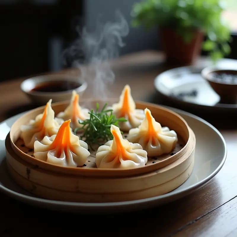 Gyoza al Vapor de Repollo y Zanahoria: Receta Japonesa Sin Gluten y Alta en Fibra