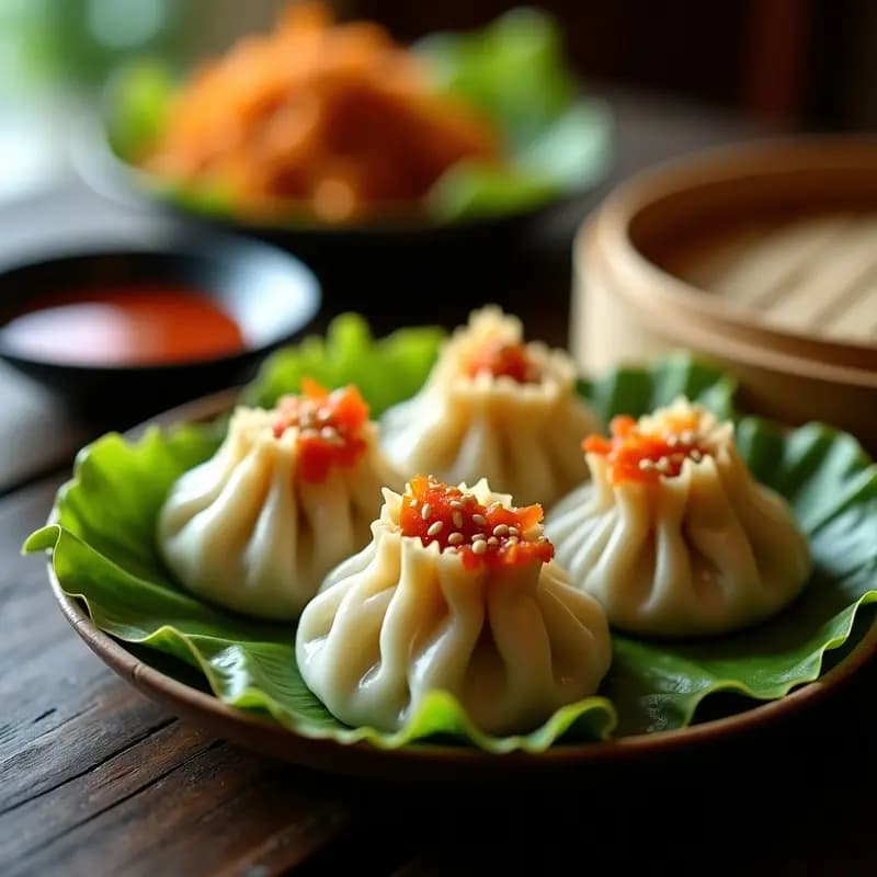 Gyozas de Cerdo y Kimchi: Empanadillas Japonesas al Vapor con Toque Picante