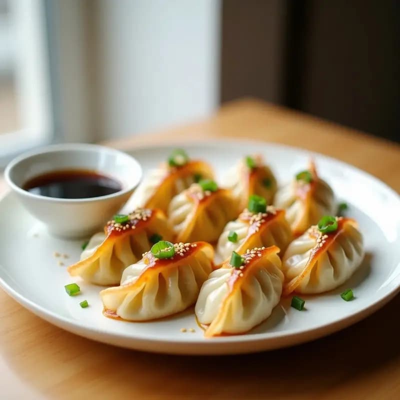 Gyozas de Pollo y Jengibre al Vapor: Receta Japonesa en Airfryer y Baja en Calorías