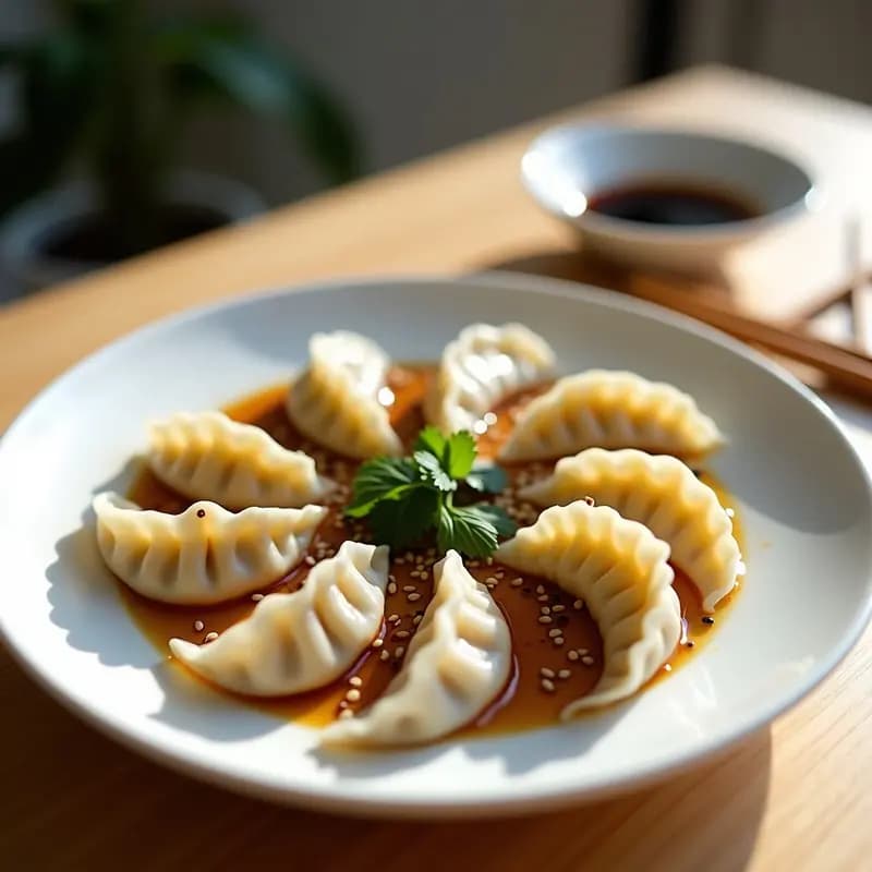 Gyozas al Vapor de Col y Champiñones: Receta Japonesa Sin Gluten y Baja en Calorías
