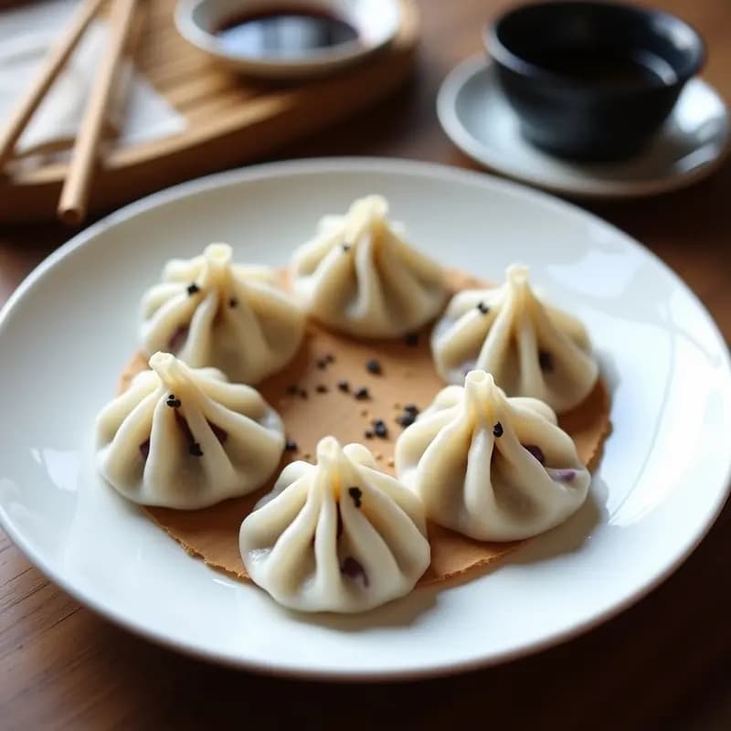 Gyozas Veganas de Col y Zanahoria: Empanadillas Japonesas al Vapor Sin Gluten