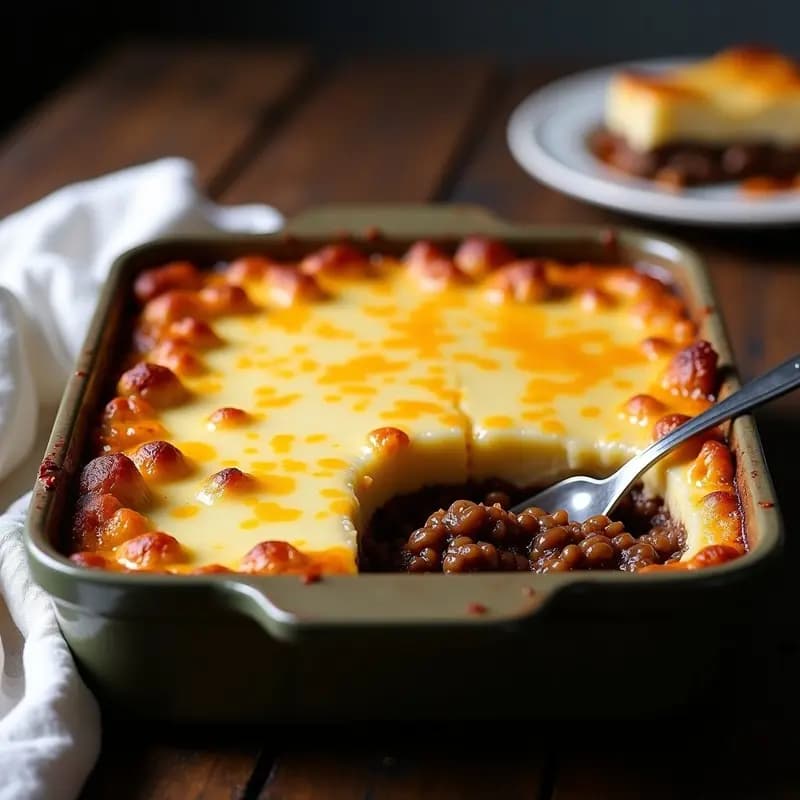Hachis Parmentier Francés con Puré de Coliflor: Versión Keto de la Receta Tradicional