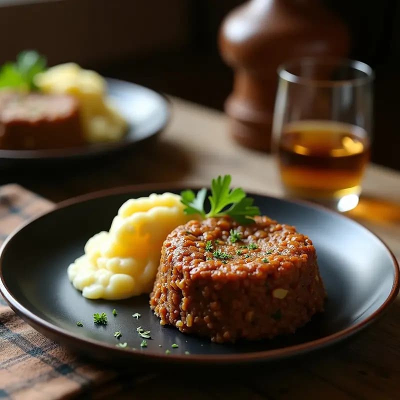 Haggis Escocés de Cordero y Avena: Receta Tradicional para Aventureros