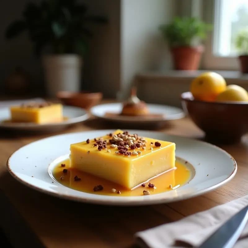 Halva de Sémola y Cacahuete: Postre Árabe Sin Azúcar y Rico en Fibra