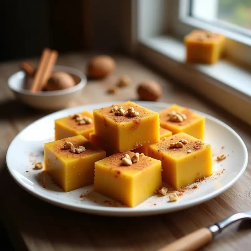Halva de Sémola y Cúrcuma con Nueces: Postre Iraní Antiinflamatorio y Sin Gluten