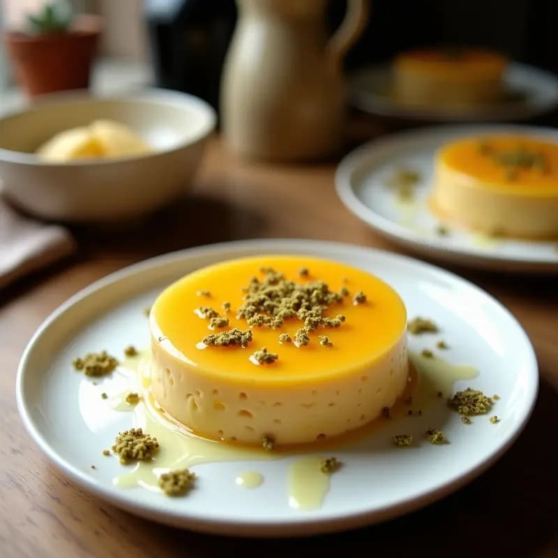Halva de Sémola y Pistacho: Postre Árabe Sin Harina y con Miel de Dátiles