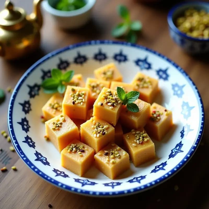 Halva de Sémola y Misterio: Postre Libanes Sin Azúcar y Sin Lactosa