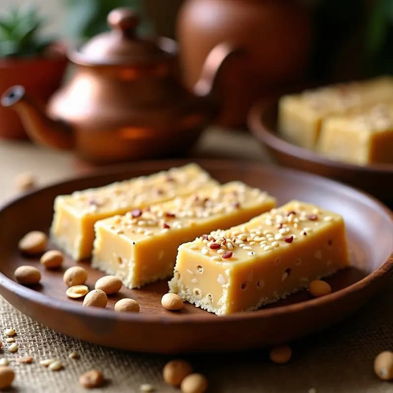 Halva de Semillas de Sésamo y Cacahuete: Postre Israelí Sin Gluten y Sin Azúcar
