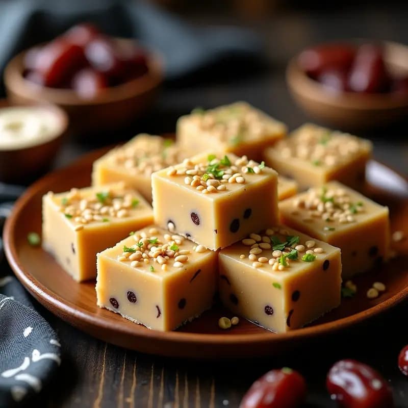 Halva de Sésamo y Dátiles: Postre Medio Oriental Sin Harina y Alta en Energía