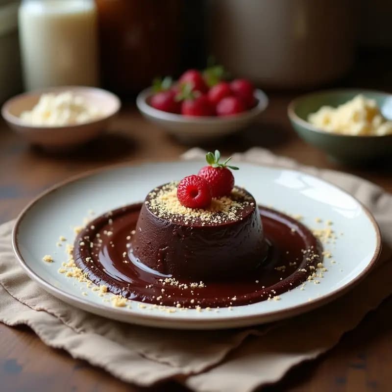 Halva de Tahini y Chocolate Negro: Postre Árabe Sin Harina y Rico en Proteína