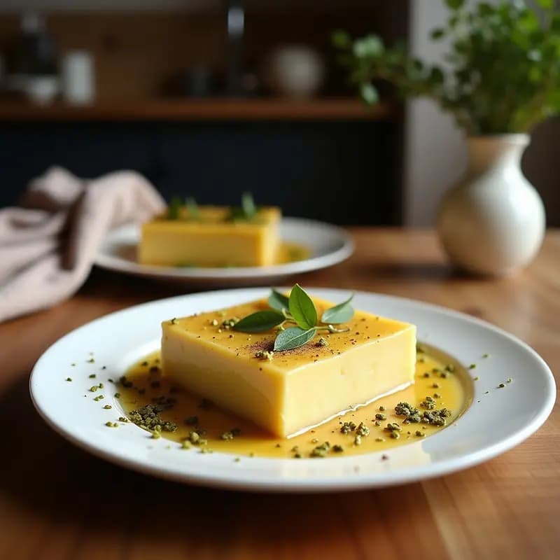 Halva de Tahini y Pistachos: Postre Árabe Sin Horno y Rico en Grasas Saludables