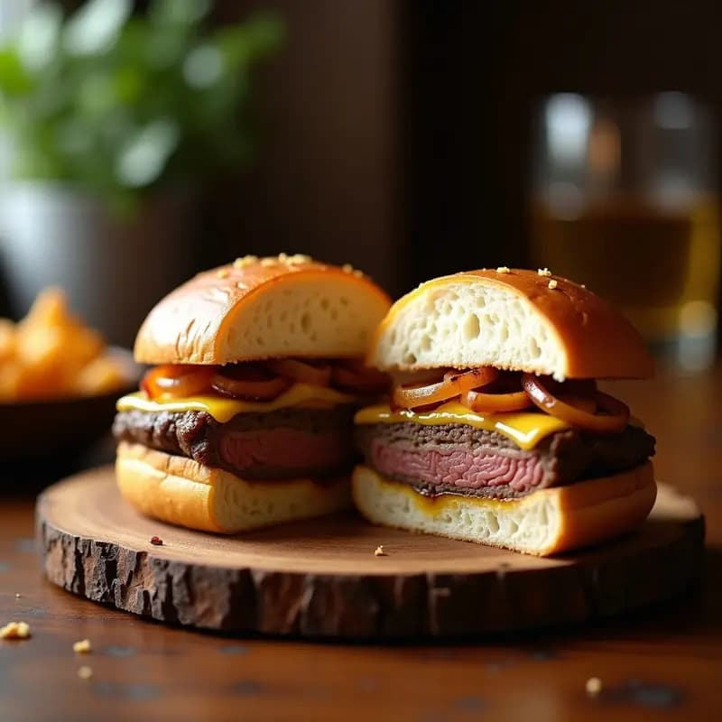 Hamburguesa de Foie Gras y Trufa con Pan Brioche Dorado: Receta Gourmet de Lujo en 30 Minutos
