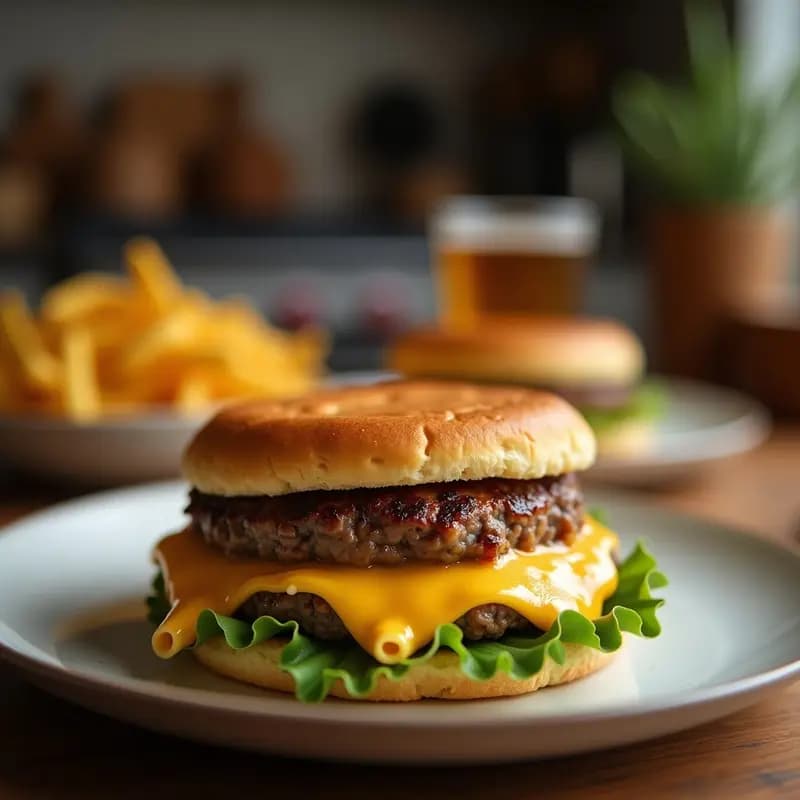 Hamburguesa de Mac and Cheese con Tiramisú entre Panes: El Cheat-Meal Definitivo de 3 Pisos