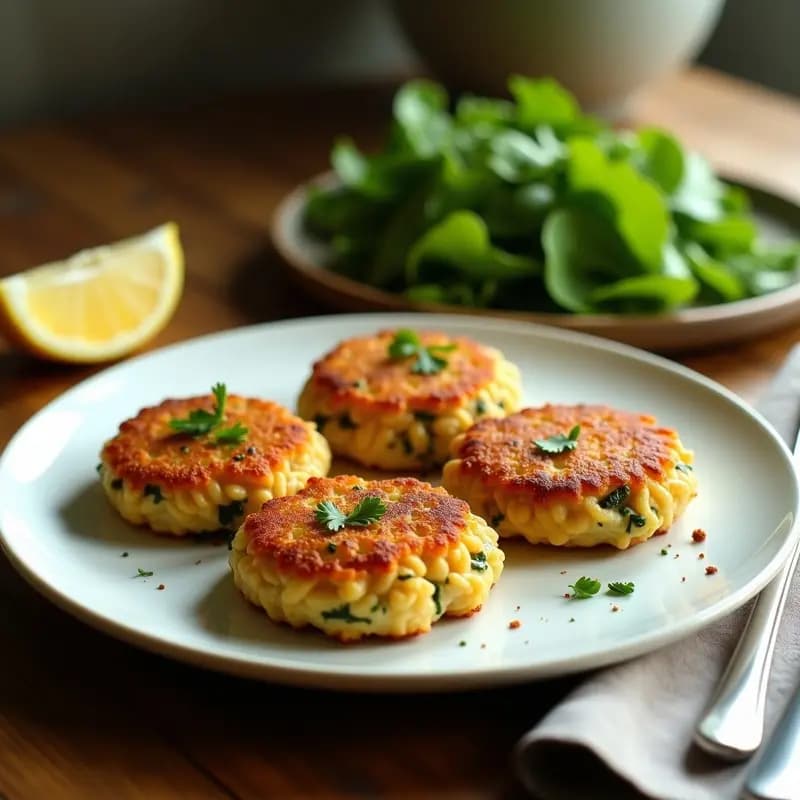 Hamburguesas de Chipirones y Algas Wakame: Receta en Airfryer Alta en Yodo y Omega-3
