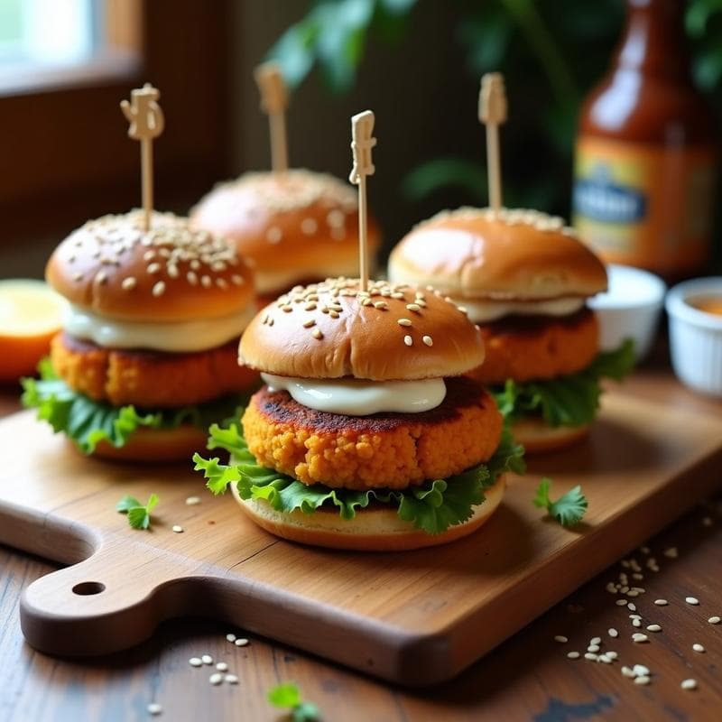 Hamburguesas de Garbanzos y Zanahoria: Receta Vegana en Thermomix con Toque Dulce