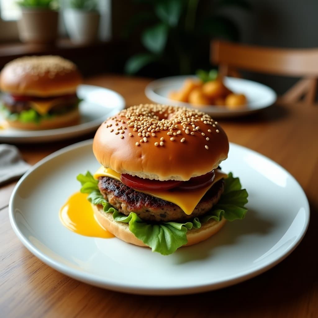 Hamburguesas de Hongos Ostra y Avena: Receta Vegana y Crujiente en Thermomix