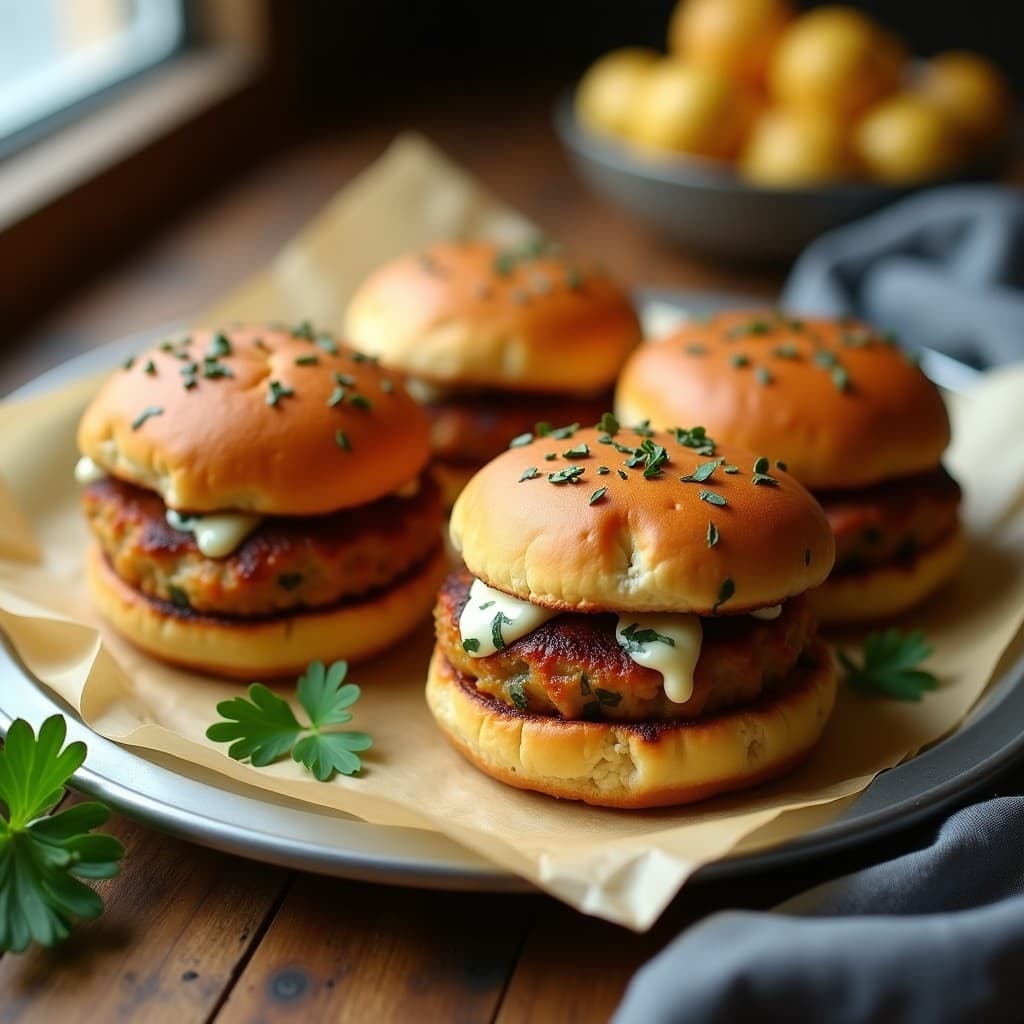 Hamburguesas de Jackfruit y Queso Azul: Receta Vegana Alta en Proteína en Airfryer