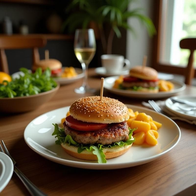 Hamburguesas de Merluza y Patata: Receta Española Crujiente en Airfryer