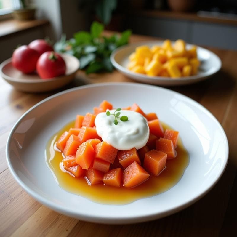 Helado de Acerola y Yogur Griego: Postre Brasilero Alto en Vitamina C