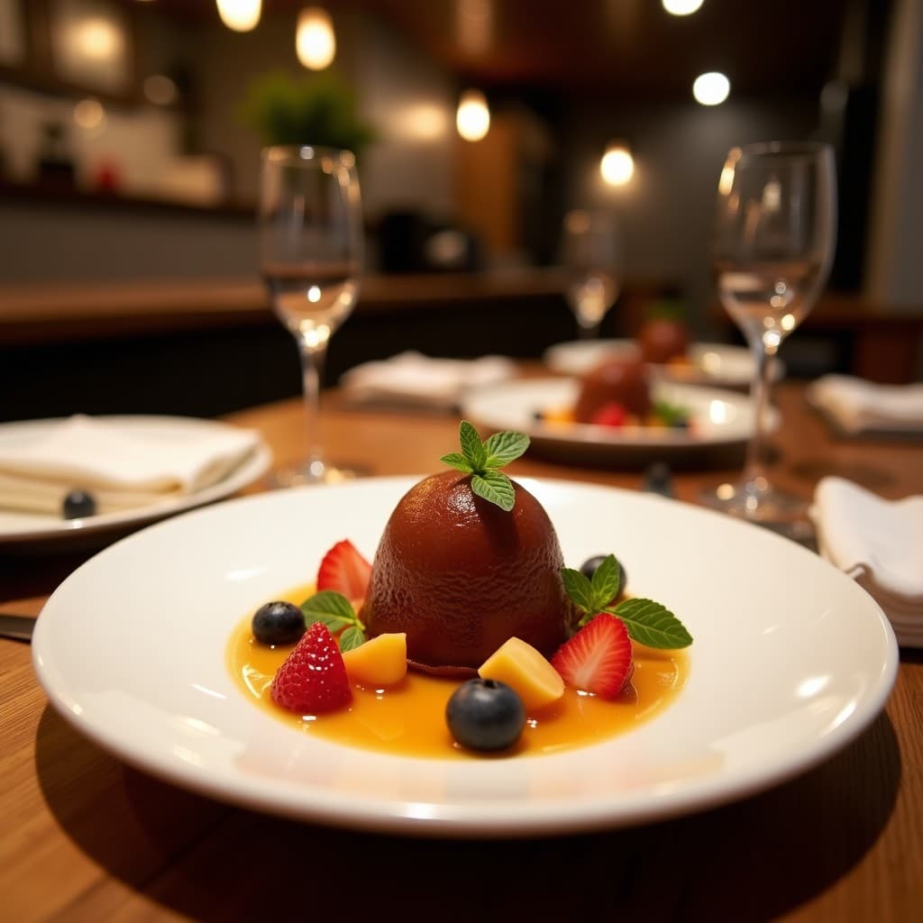 Helado de Ajo Negro y Virutas de Jamón Serrano: Postre Salado Gourmet Spanish Fusion