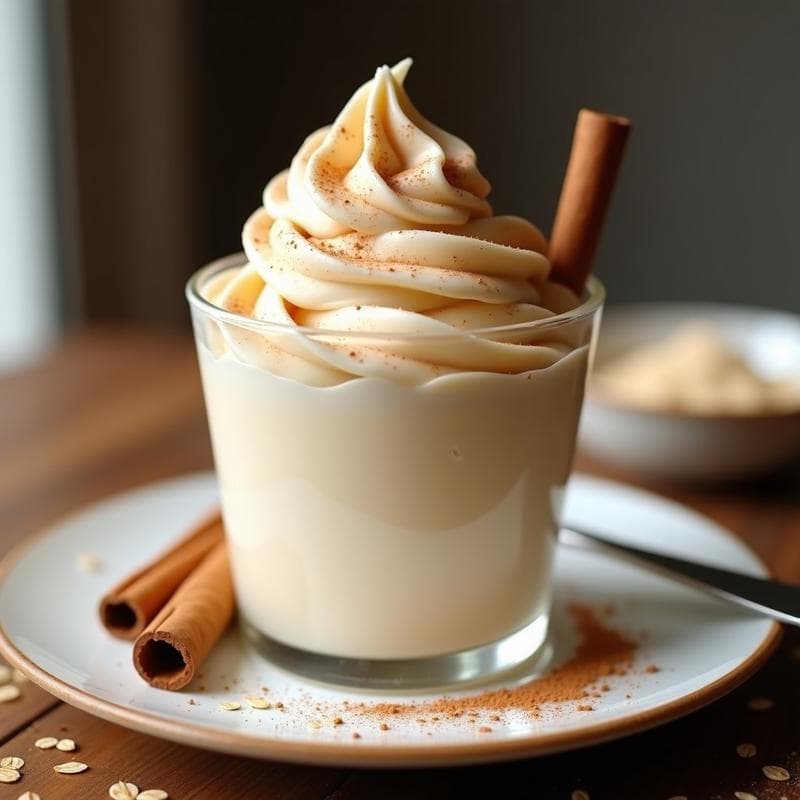 Helado de Avena y Canela: Receta Keto Sin Azúcar en 3 Ingredientes