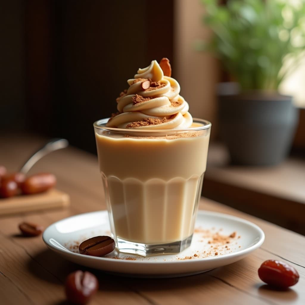 Helado de Café Arábica y Dátiles Medjool: Postre Sin Azúcar y Alta en Energía