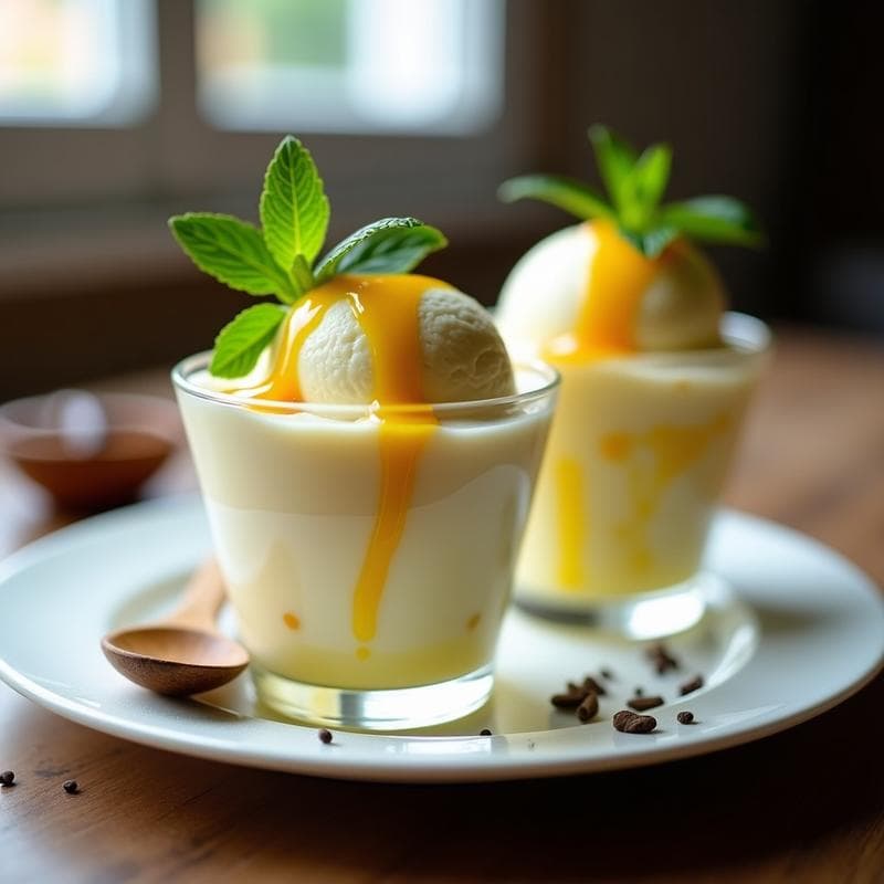 Helado de Charapita y Yogur Griego: Postre Peruano Picante y Cremoso en 5 Minutos