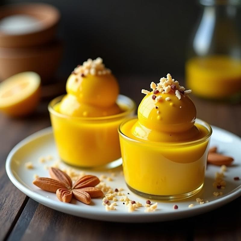 Helado de Túrmeric y Leche de Anacardo: Postre Antiinflamatorio Vegano en 3 Ingredientes