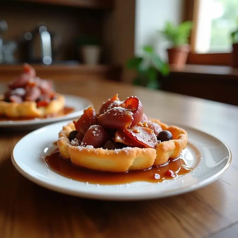 Helado Frito con Relleno de Nutella y Virutas de Bacon: El Postre que Desafía la Física
