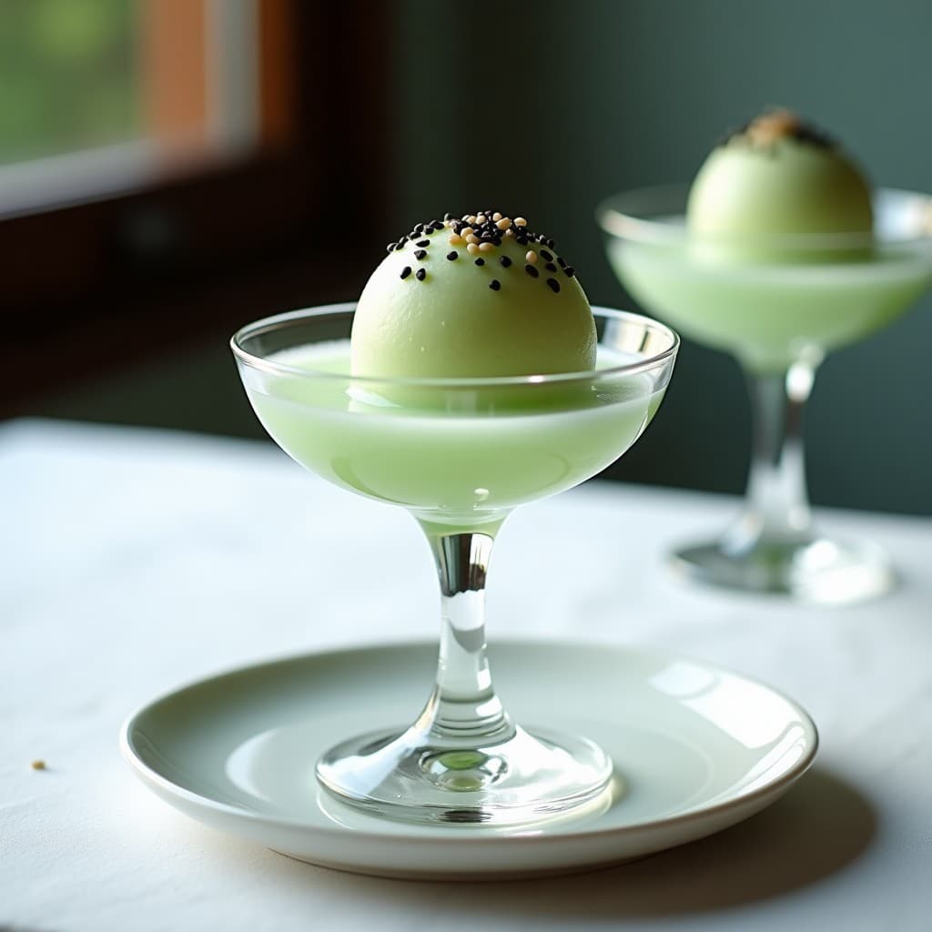 Helado de Hielo de Mar y Algas: Postre Japonés Sin Lácteos y Bajo en Calorías