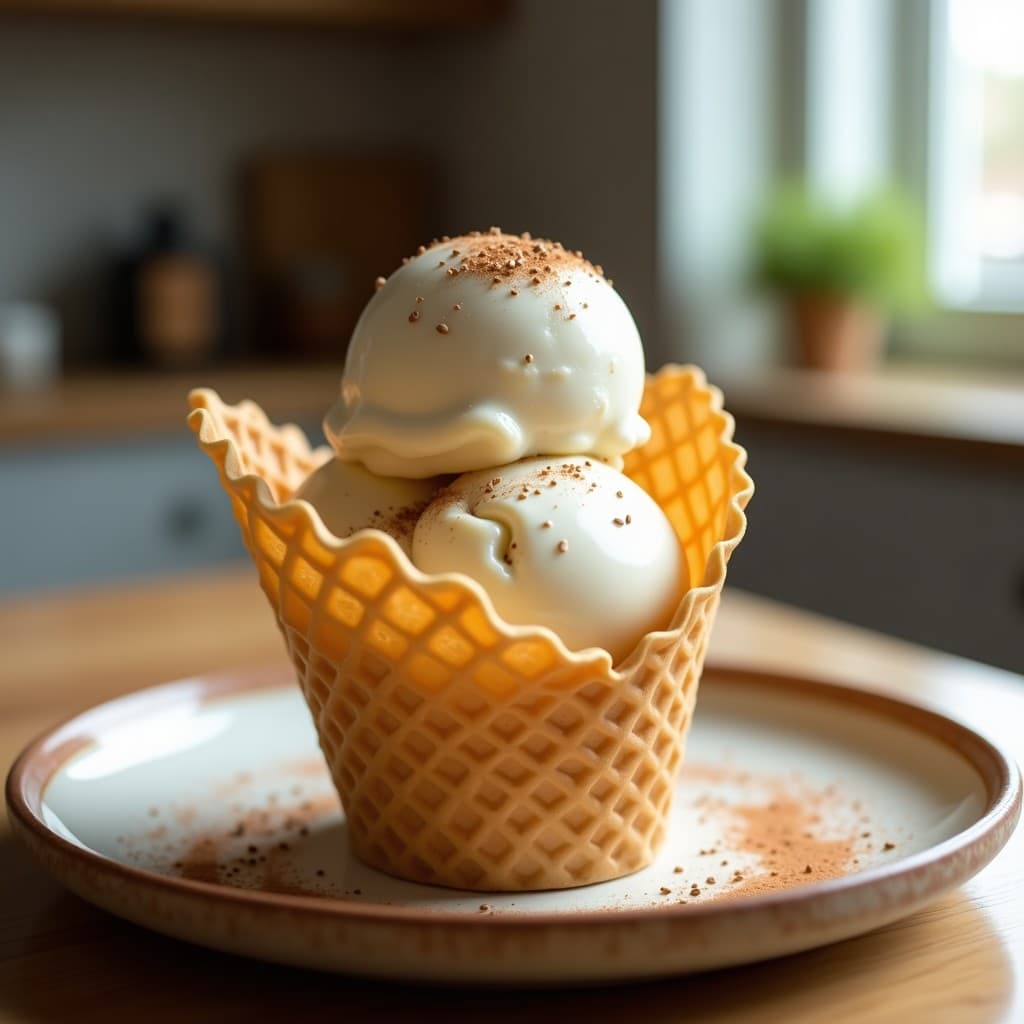Helado de Hojas de Stevia y Leche de Soja: Postre Sin Azúcar y Diabético en Thermomix