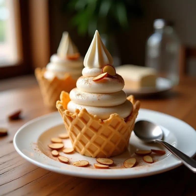 Helado de Lucuma y Canela: Postre Andino Sin Lácteos en Thermomix